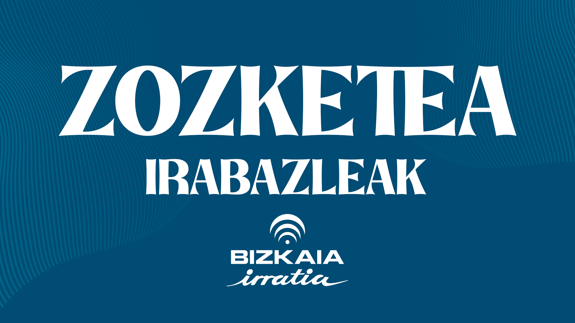 Zozketaren irabazleak daukaguz!