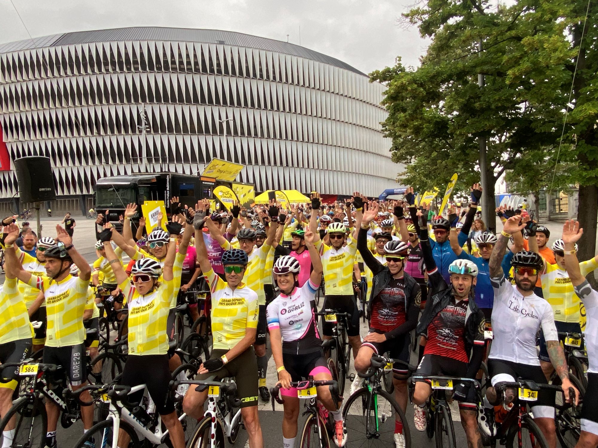 2.000 zikloturista inguruk parte hartu dabe ‘L’ Étape Bilbao By Tour de France’ lasterketan