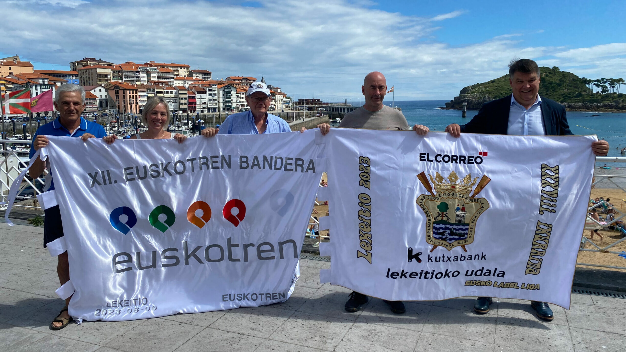 Estropadak Lekeition izango dira domekan
