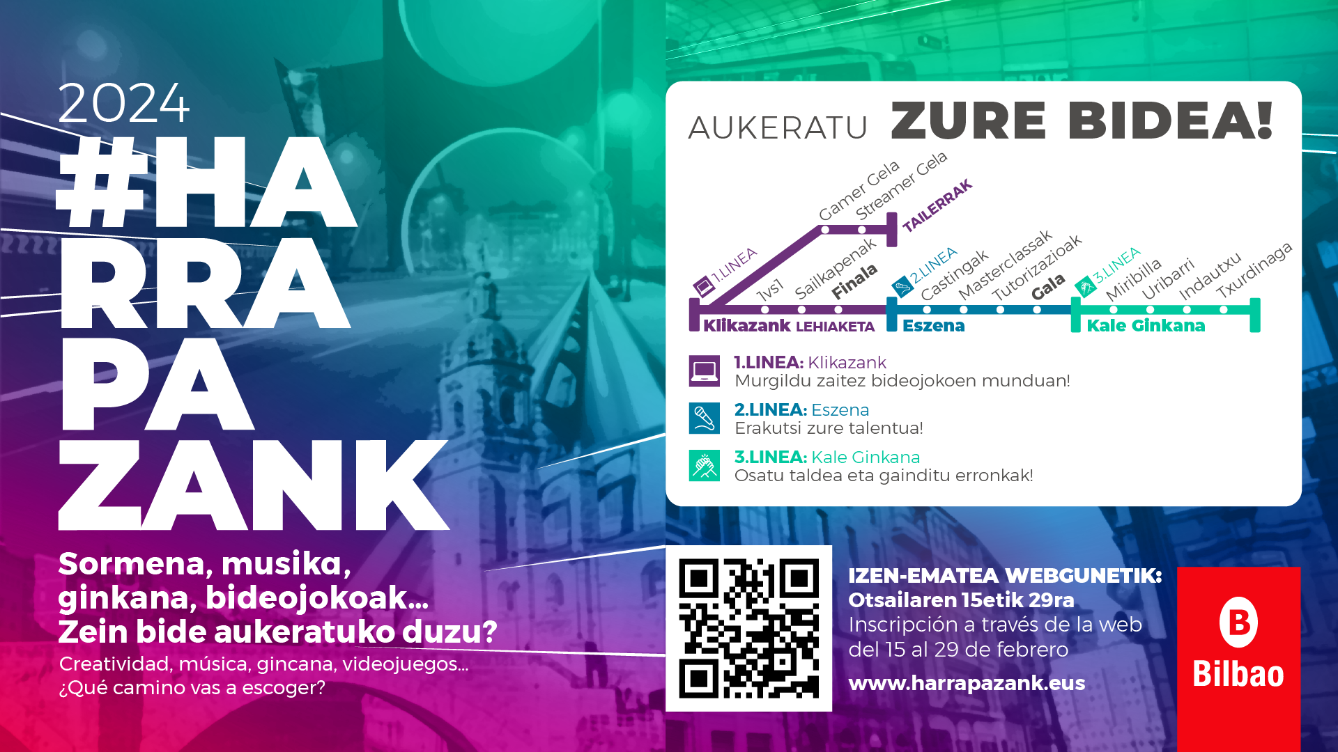 XIX. Harrapazank programan izena emoteko epea zabalik da