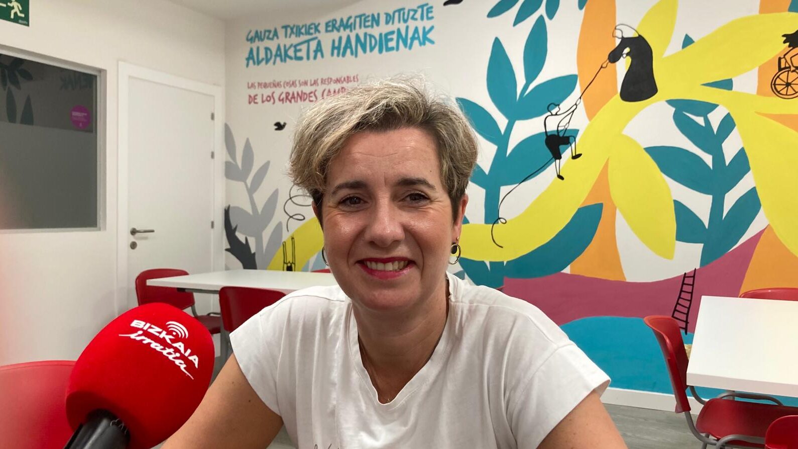 Gemma Orbe: “Etxerik bako gehienek kaletar baten berbeta eskertuko leukie”