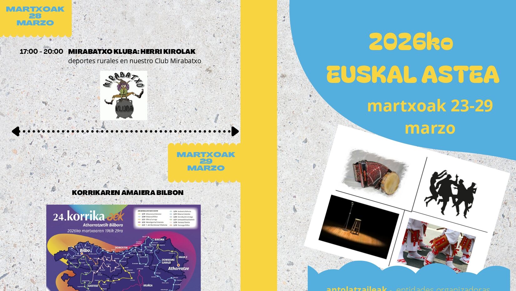 Euskal Astea ospatzen dabilz Ugao-Miraballesen