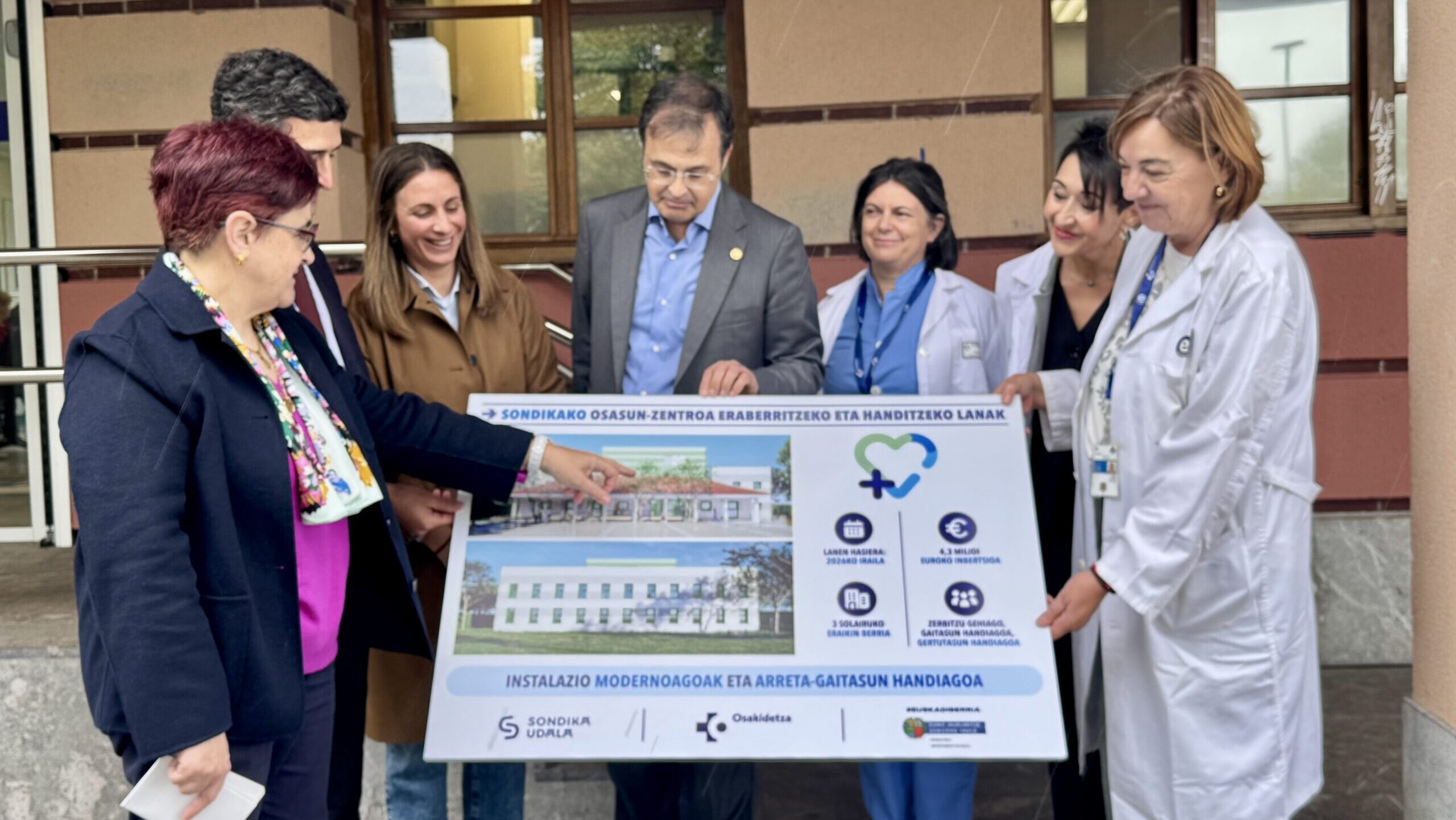 Irailean hasiko dira Sondikako osasun-zentroa zaharbarritu eta handitzeko lanak