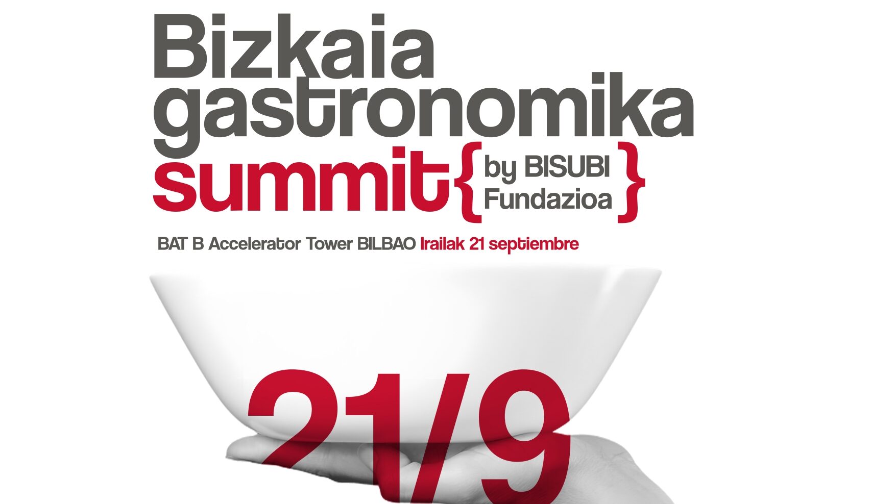 Gastronomiako, enpresako eta barrikuntzako erreferenteak ‘Bizkaia Gastronomia Summit’ topaketan