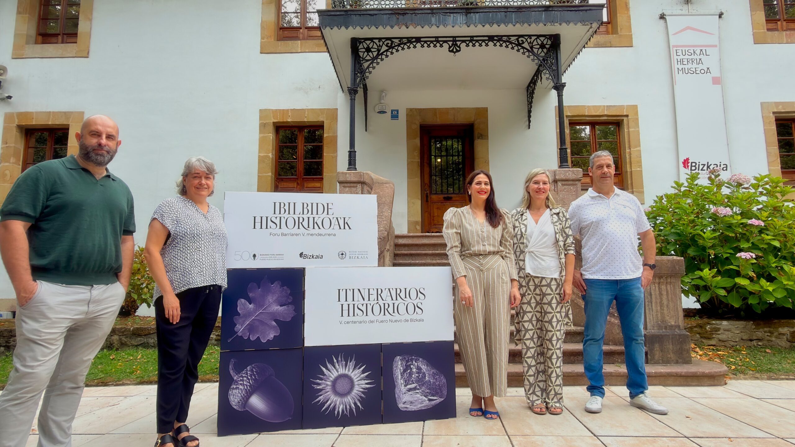 Bizkaiko Foru Barriaren 500. urteurrena ezagutzeko hiru ibilbide historiko antolatu dabez