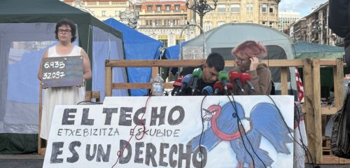 Etxebizitza eskubidearen aldeko manifestazinoa egingo dabe Bilbon