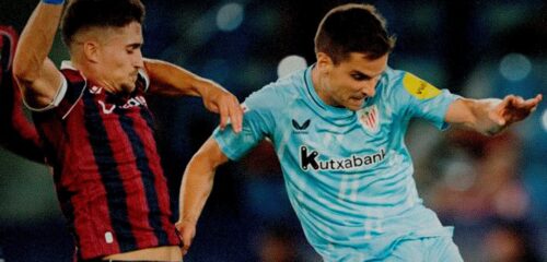 Denporaldiko hirugarren porrota Levanteren zelaian (3-1)