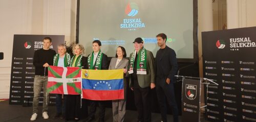 Euskal Selekzioaren eta Venezuelaren arteko anaitasuna berresteko partidua